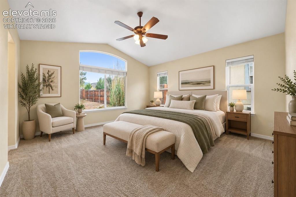 Image 17 of 47: Virtually Staged Primary Bedroom