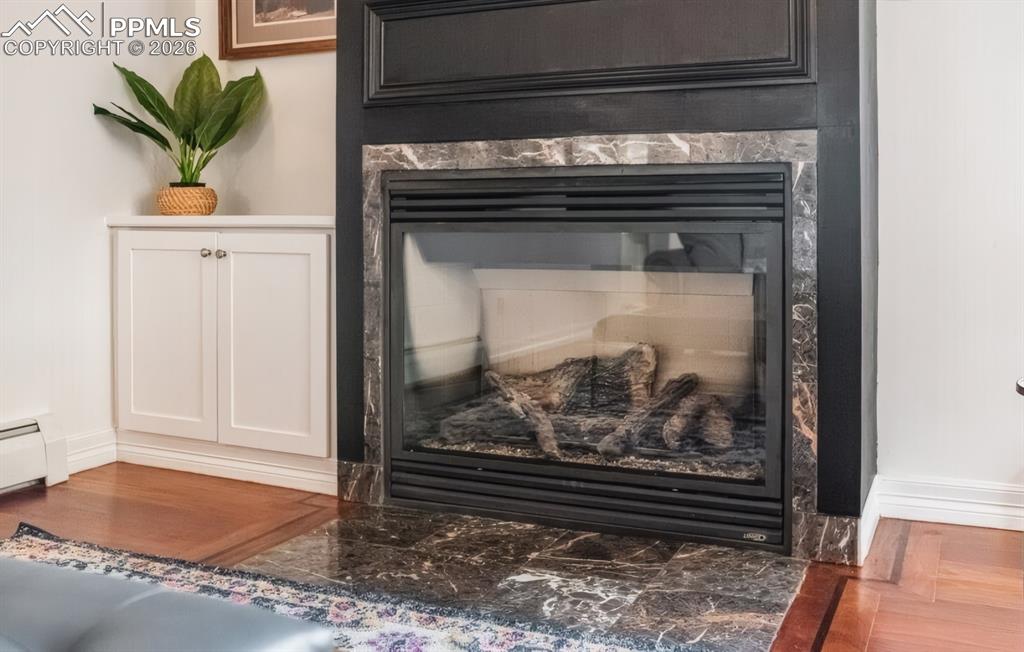 Image 4 of 50: Fireplace