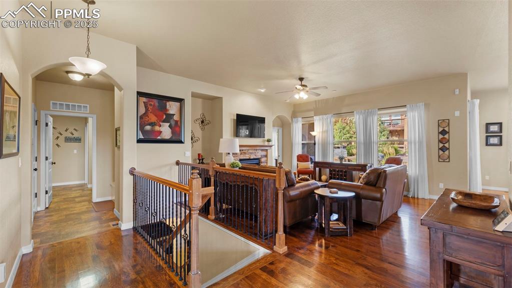 Image 13 of 48: Living room made for binge-watching marathons and Sunday naps.