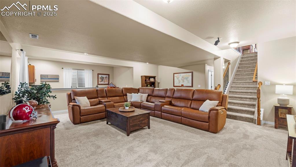 Image 28 of 48: Another lounge-worthy living area with “weekend hangout” energy.
