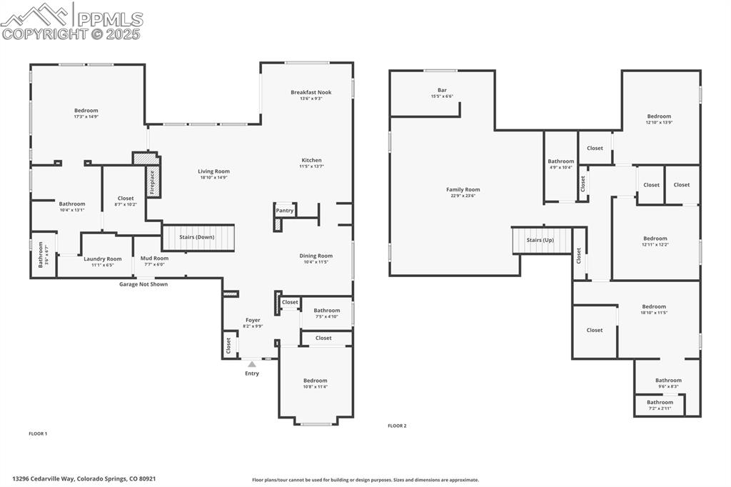 Image 48 of 48: Full combined floor plan, the ultimate cheat sheet to your future home.