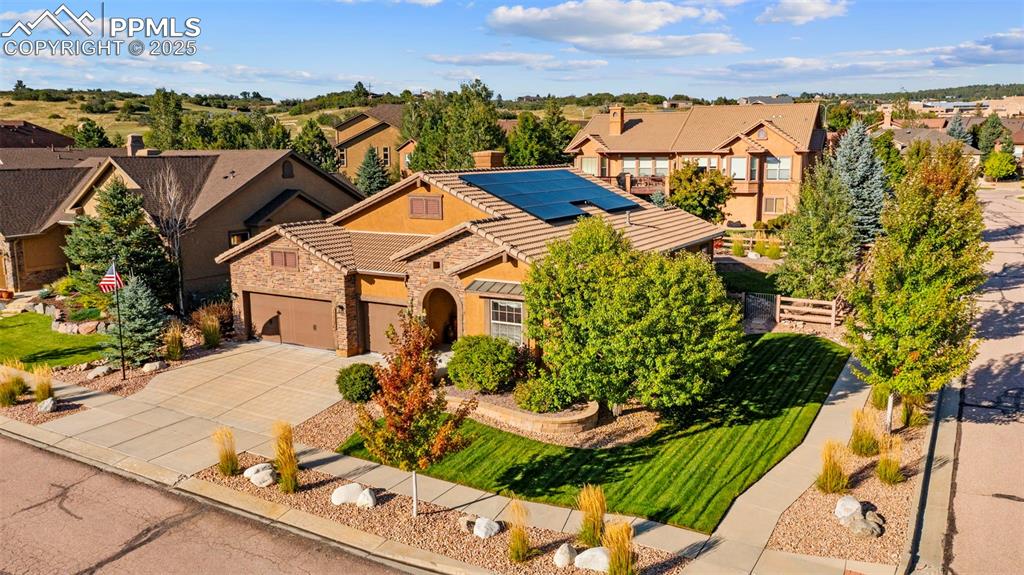 Image 5 of 48: Another aerial angle, because the house insisted you see both sides of its 