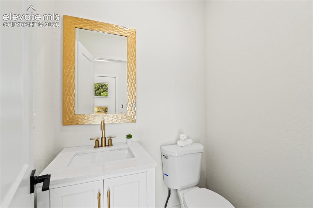 Image 17 of 43: Bathroom featuring vanity and toilet