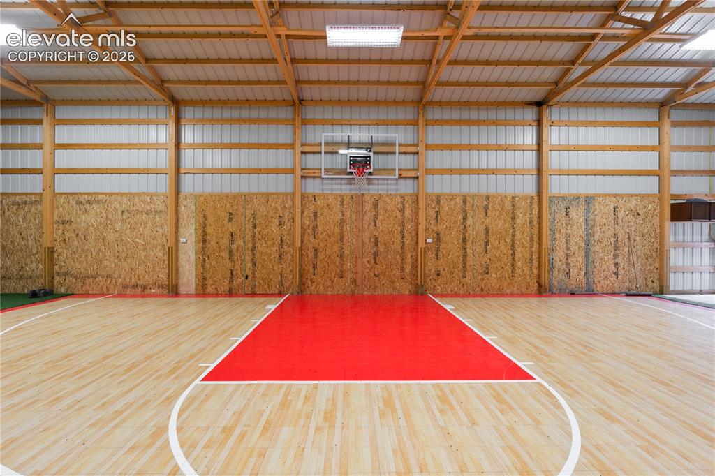 Image 37 of 40: The outdoor sport court (in building number 2) could be used for MANY thing