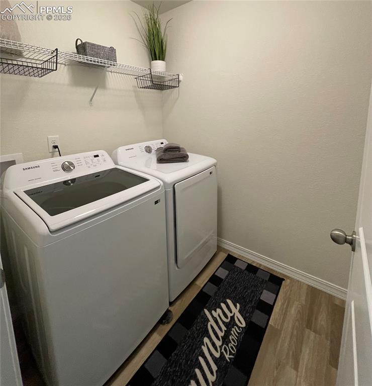 Image 15 of 22: CONVENIENTLY LOCATED UPPER LEVEL LAUNDRY