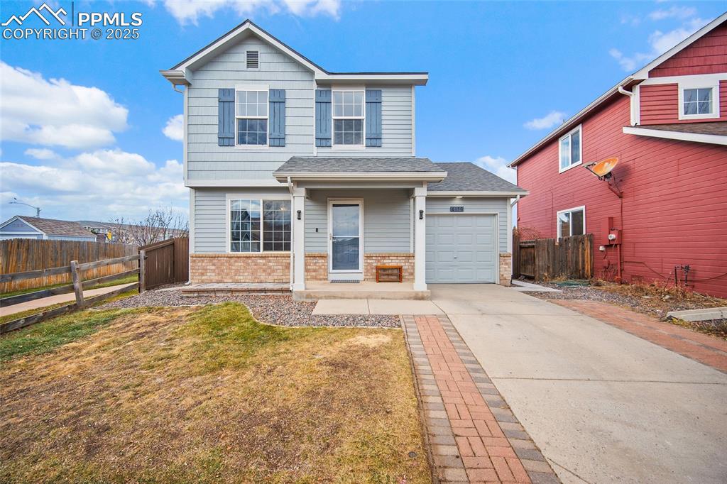 Caption: Front of Structure