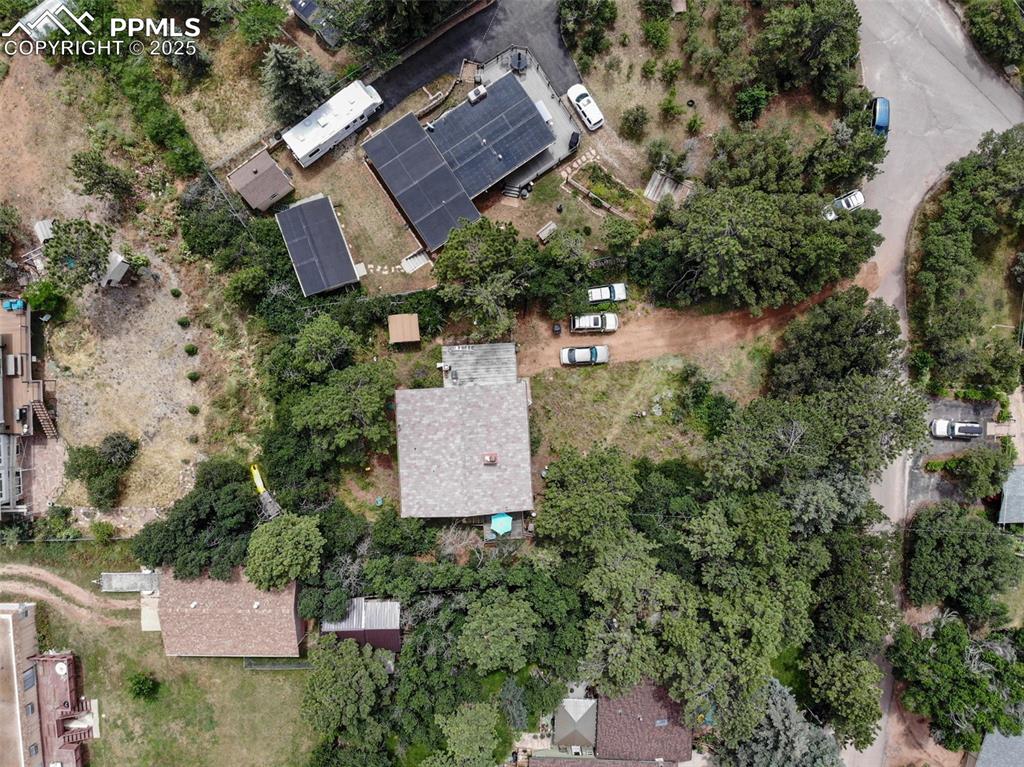 Image 40 of 50: Aerial view of property and surrounding homes