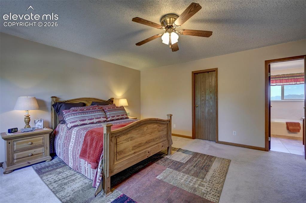 Image 22 of 50: Primary bedroom has a large walk -in closet. Must see!