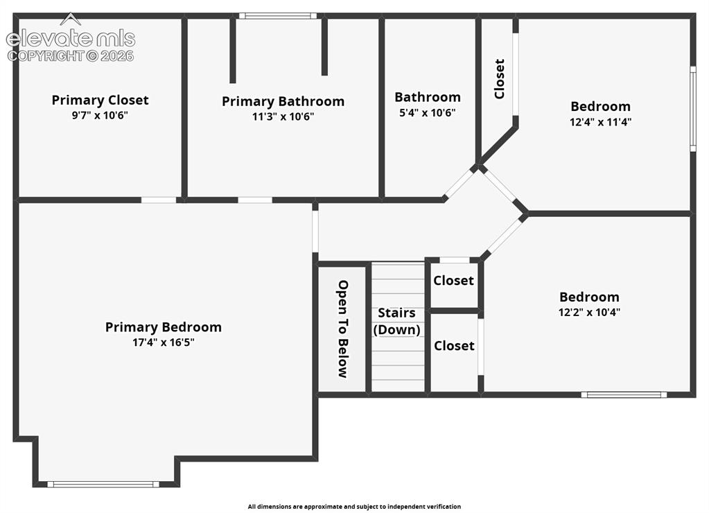 Image 49 of 50: Upper Level Floor Plan
