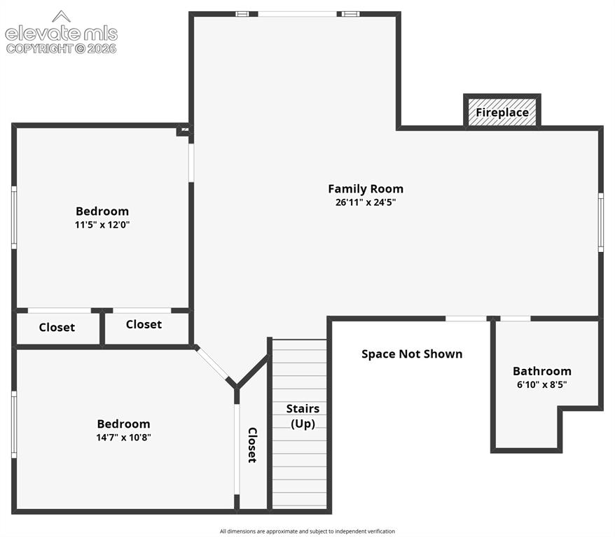 Image 50 of 50: Basement Level Floor Plan