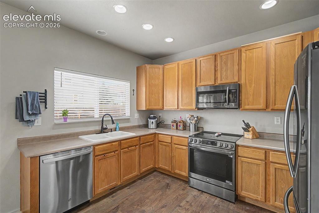 Image 13 of 28: Kitchen with Stainless Steel Appliances