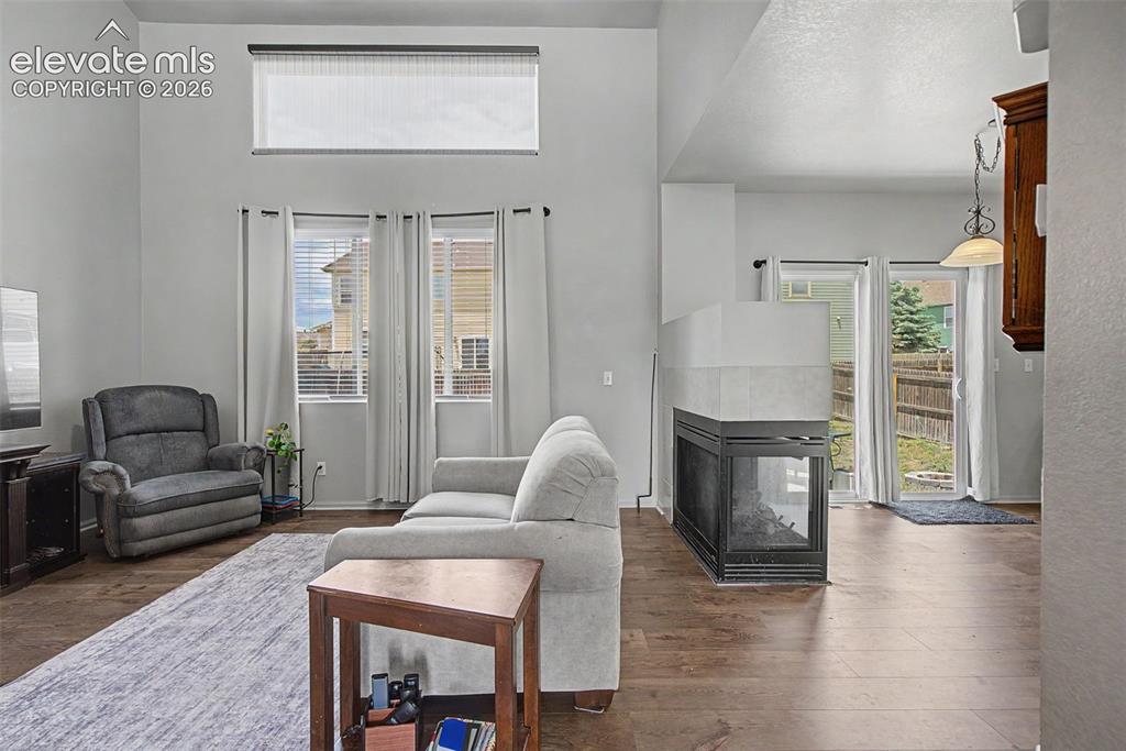 Image 5 of 28: Open Living Room & Main-Level Layout