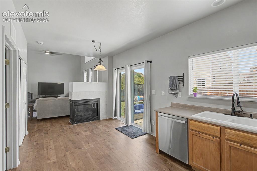 Image 9 of 28: Dining Area Open to Kitchen