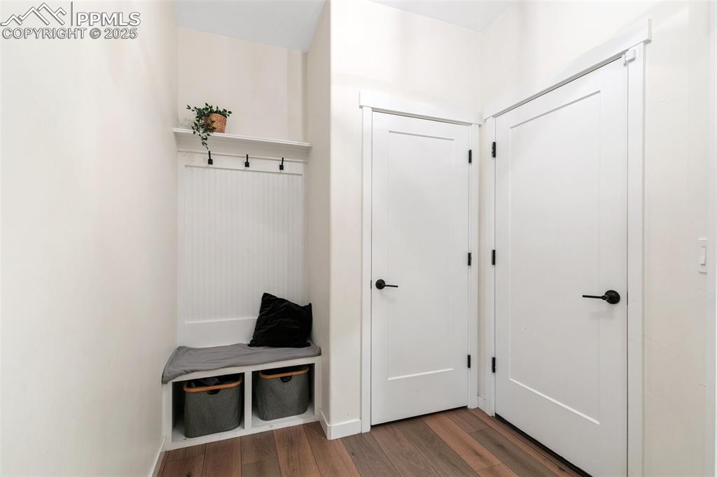 Image 18 of 49: Mud Room off garage entry