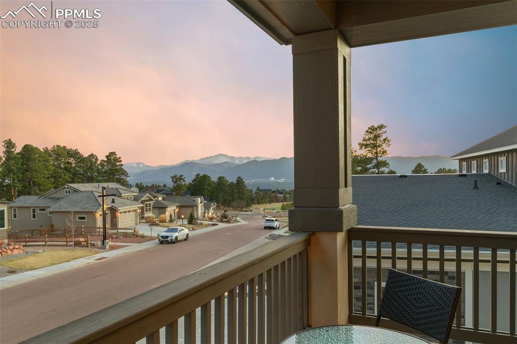 Image 42 of 49: View off front deck!