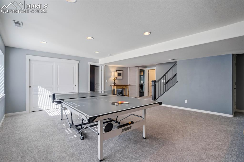 Image 40 of 50: Spacious lower level offers plenty of opportunities.