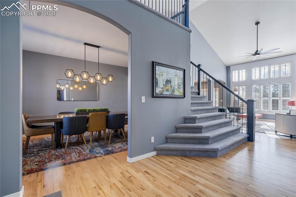 Image 7 of 50: Formal living room off entry.