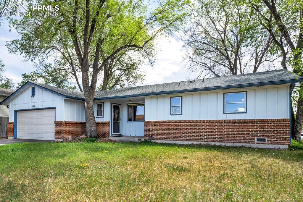 Caption: Front of Structure