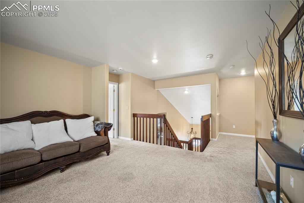 Image 21 of 48: Loft area with endless possibilities. Perfect for an additional family room