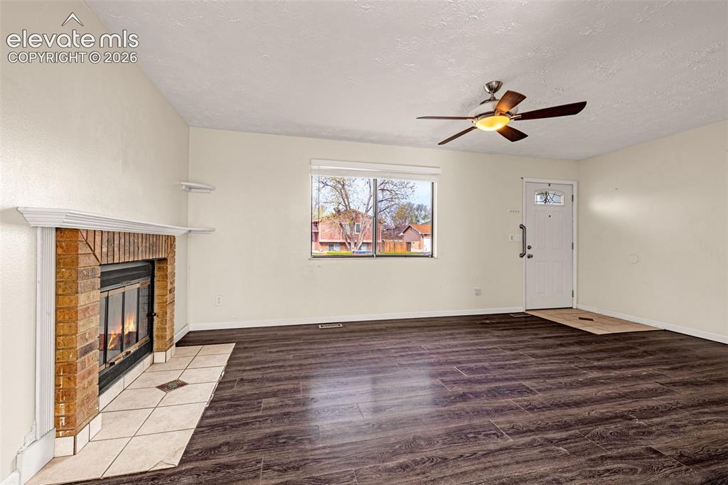 Image 7 of 21: Living room view from dining room