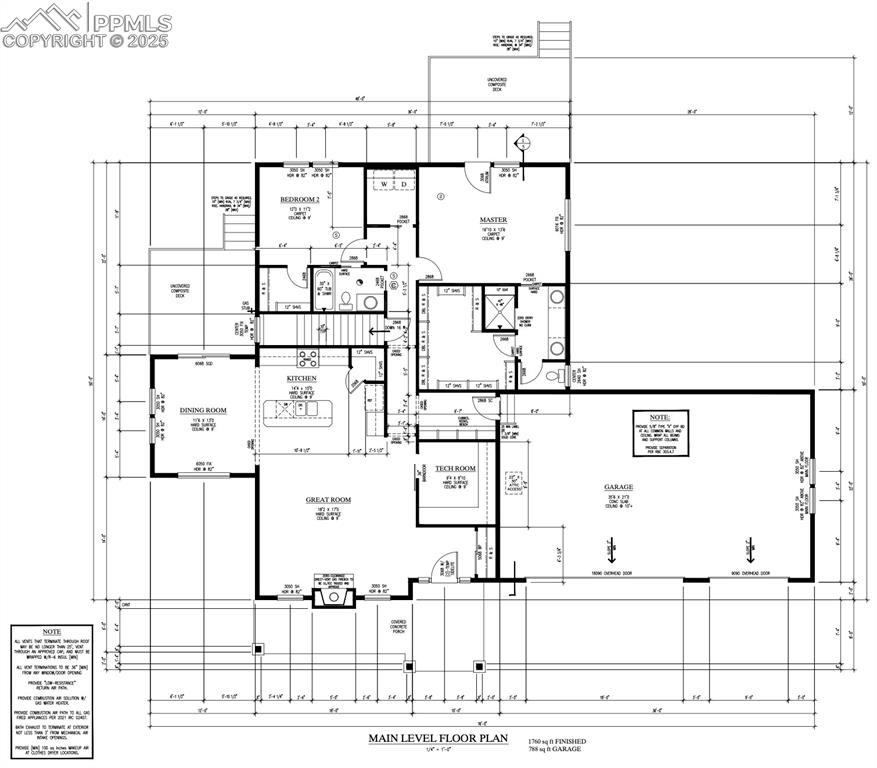 Image 32 of 41: Main level floor plan