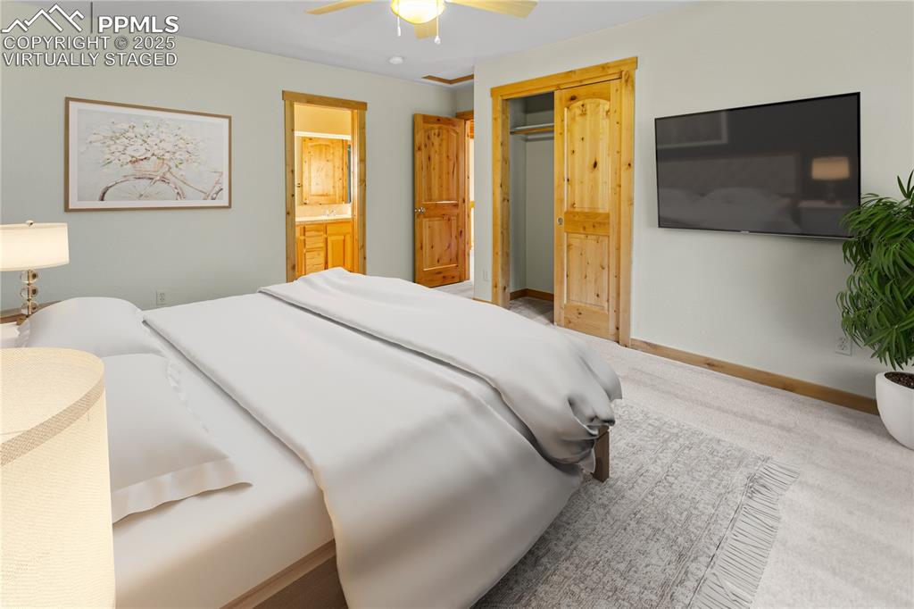 Image 19 of 37: Upper Level Bedroom 2 - Virtually Staged