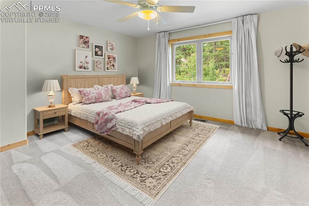 Image 21 of 37: Upper Level Bedroom 3 - Virtually Staged
