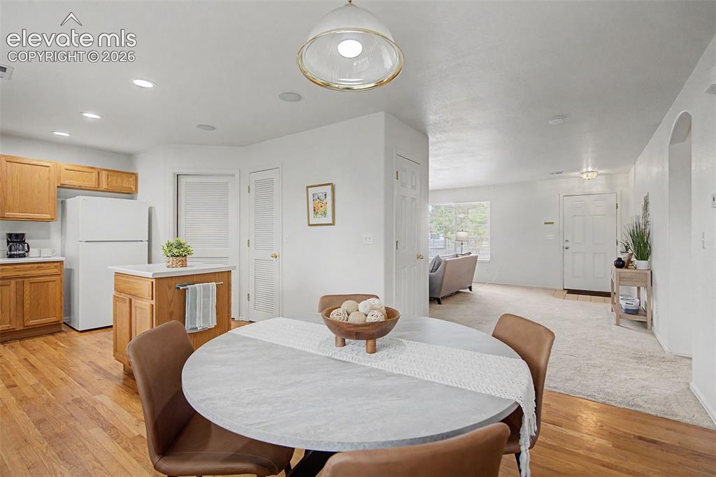 Image 9 of 22: Dining Area Open to Kitchen