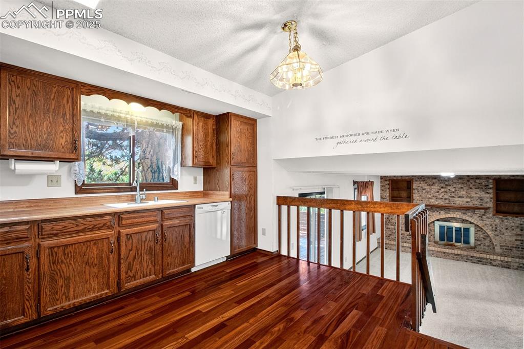 Image 14 of 50: Looking toward Family Room below