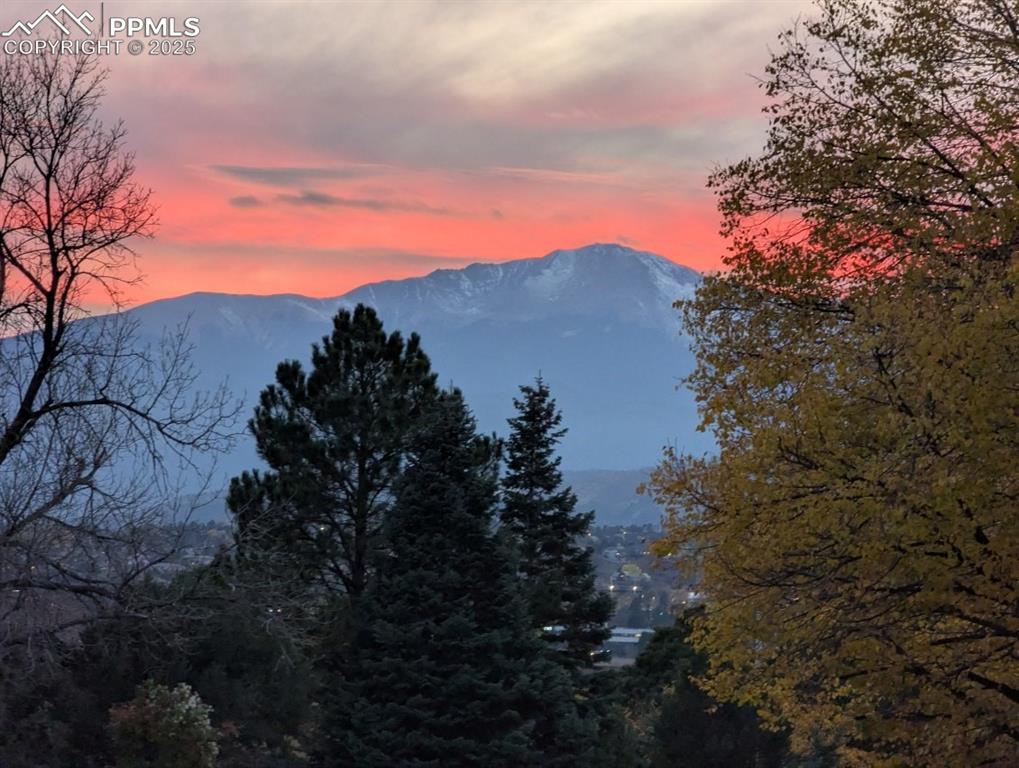 Image 50 of 50: Beautiful sunsets to be enjoyed from both inside the home and outside on th