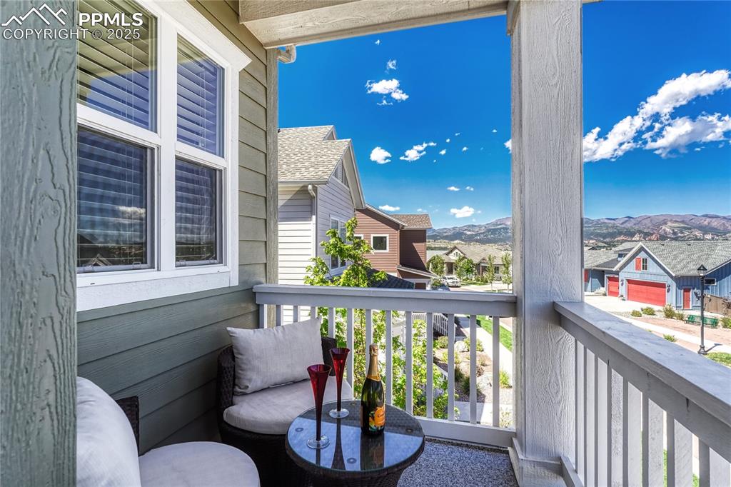 Image 28 of 50: A beautiful spot to relax and enjoy the Colorado air while gazing upon the