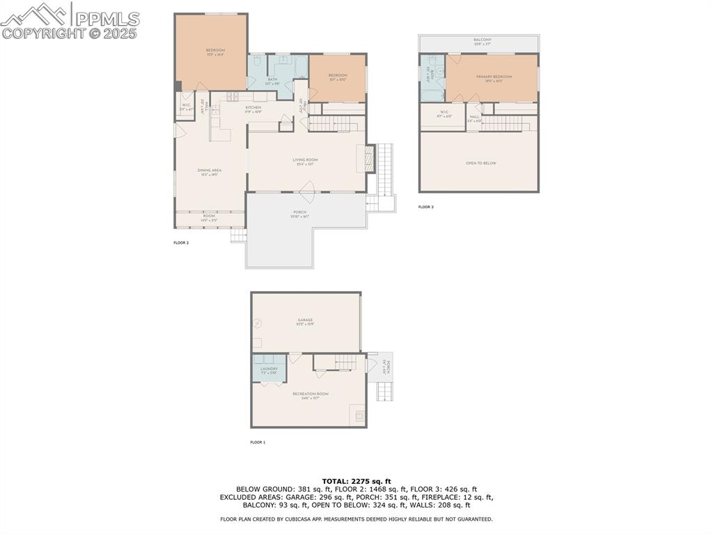Image 50 of 50: View of floor plan / room layout