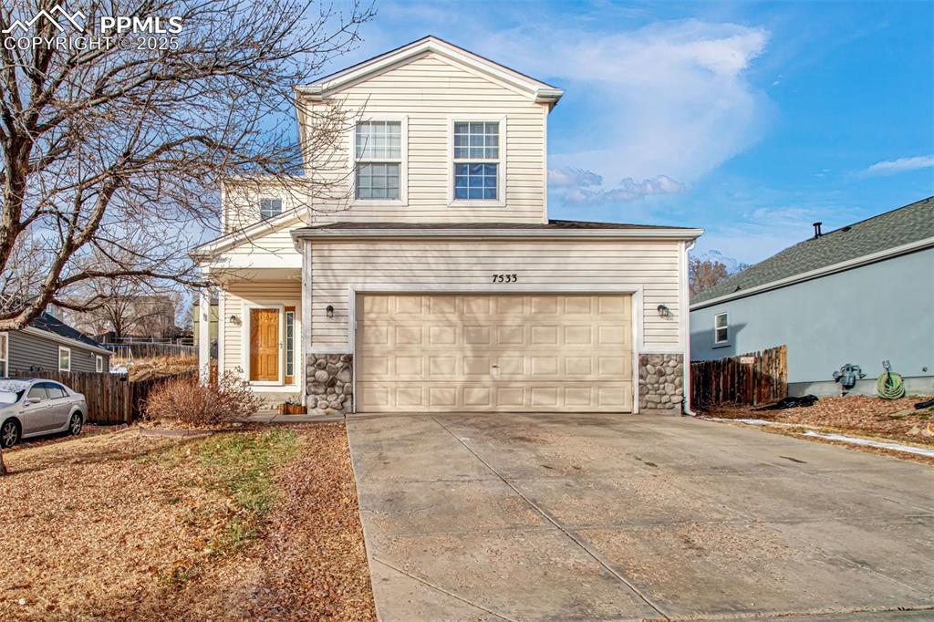 Caption: Front of Structure