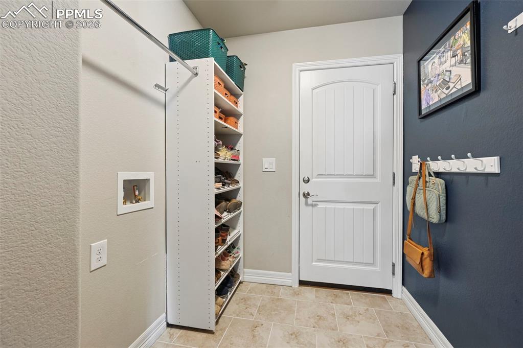 Image 22 of 41: upstairs laundry hookups