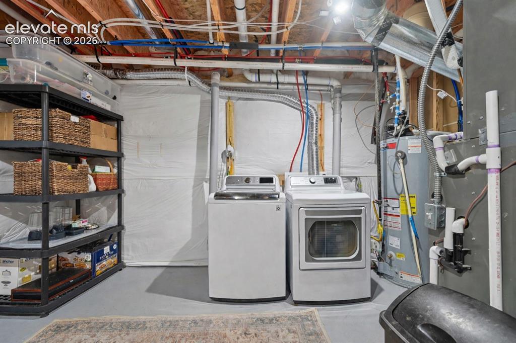 Image 34 of 40: basement laundry hookups