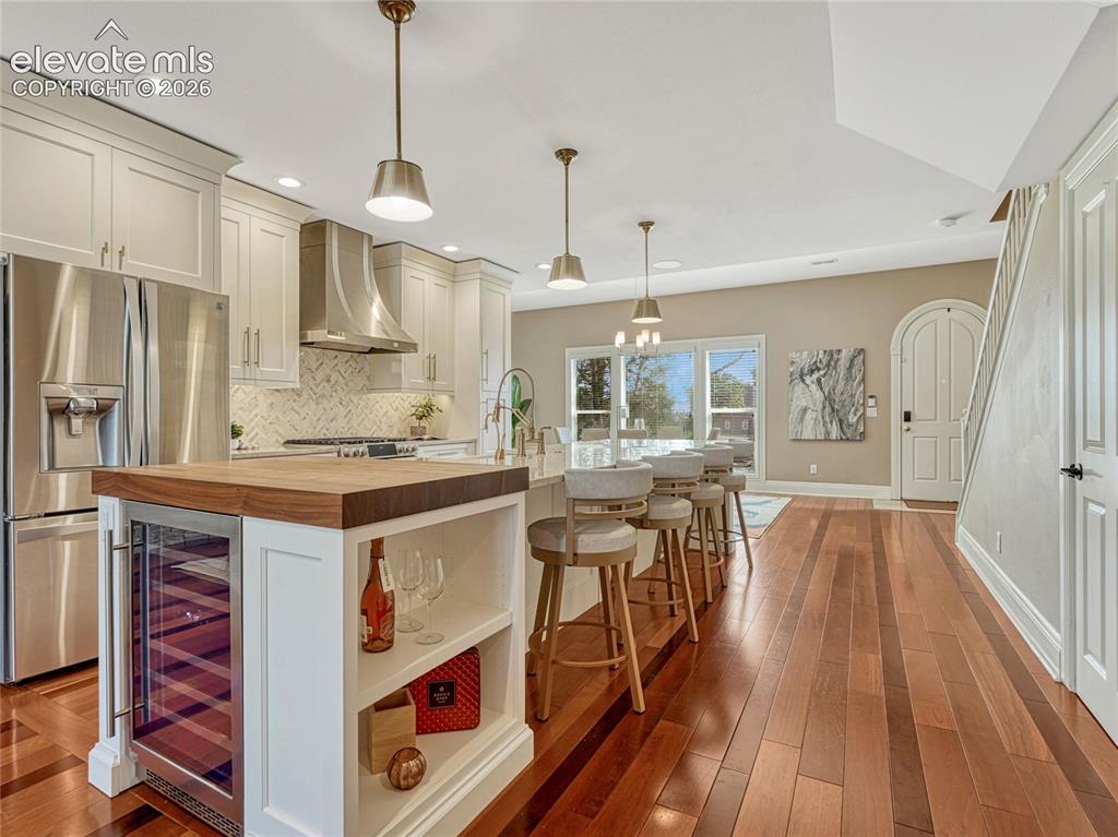 Image 16 of 42: Brazilian hardwood adds warmth & character