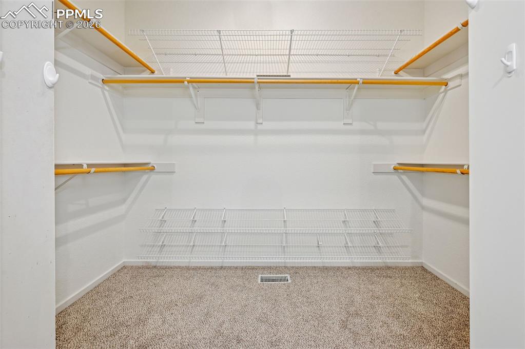 Image 26 of 37: Huge walk-in closet in Primary Bath! We