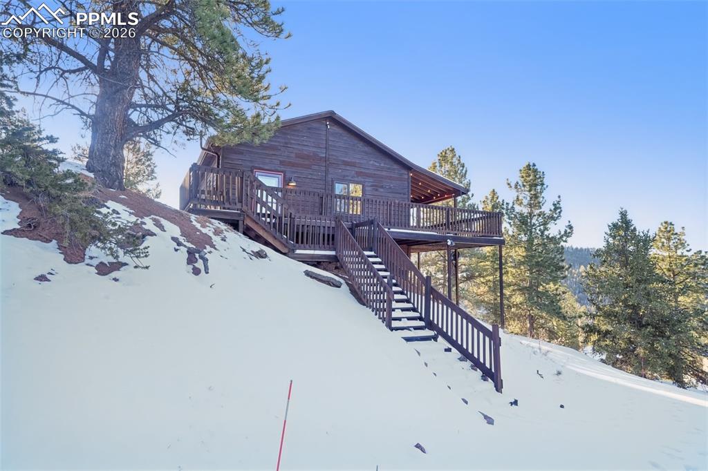 Caption: This Cripple Creek property makes a wonderful getaway! 
