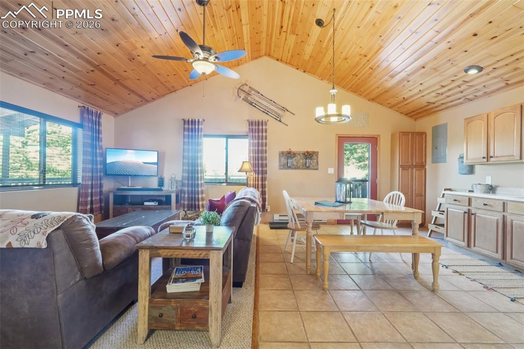 Image 8 of 25: The kitchen has a generous pantry and ample cabinet space, and the layout a