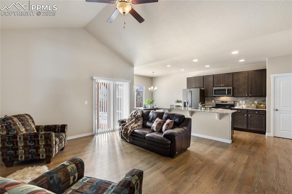 Image 6 of 31: This open concept design works magic with the layout.