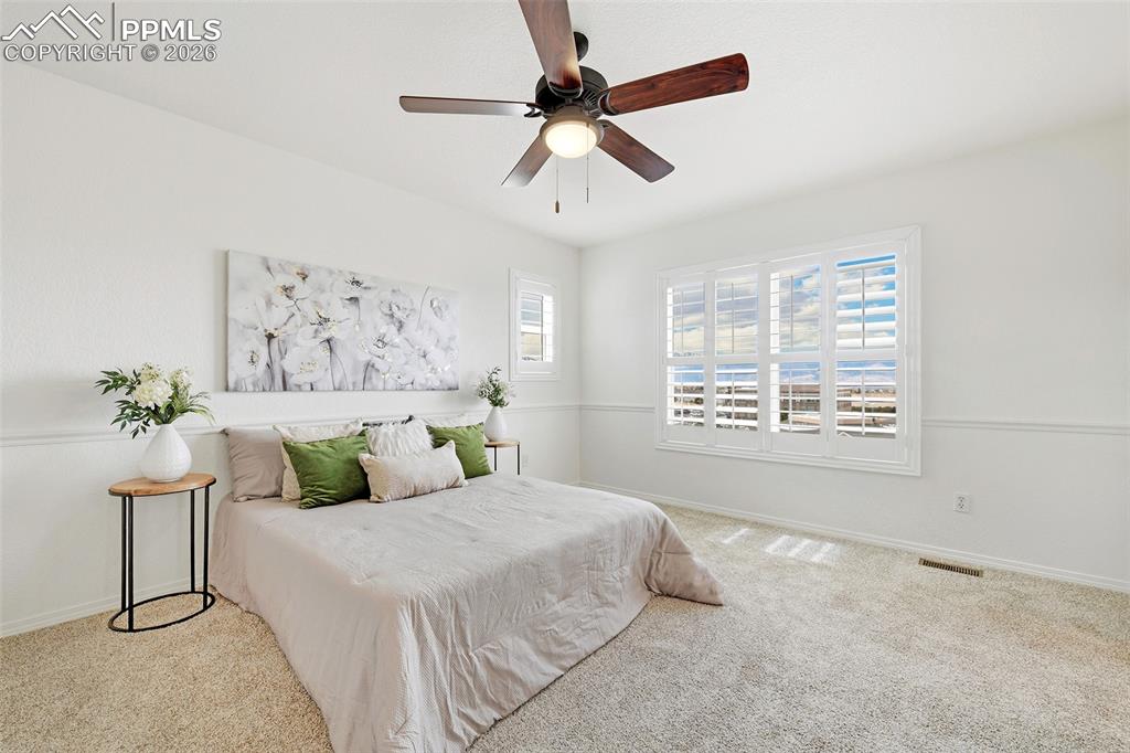 Image 17 of 41: Primary Suite VIEWS! NEW CARPET AND PAINT!