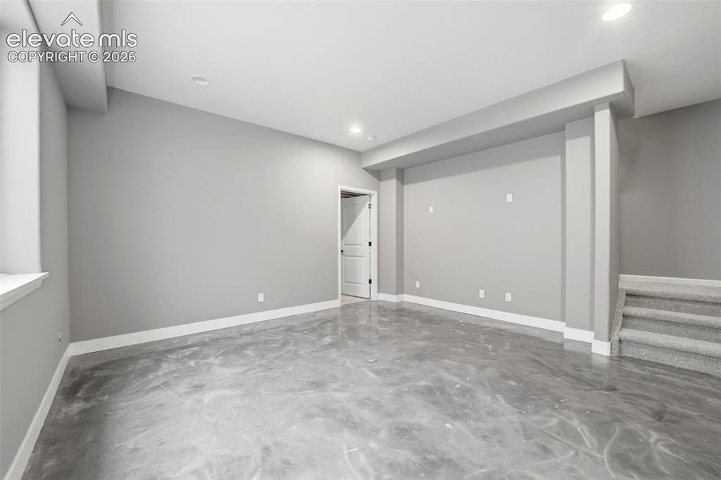 Image 22 of 29: Basement Flex Room
Epoxy Floor