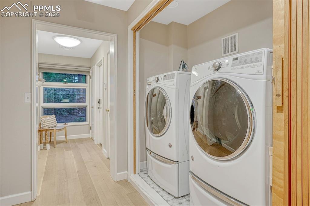 Image 21 of 46: New Laundry space conveniently located near 3 of the bedrooms.