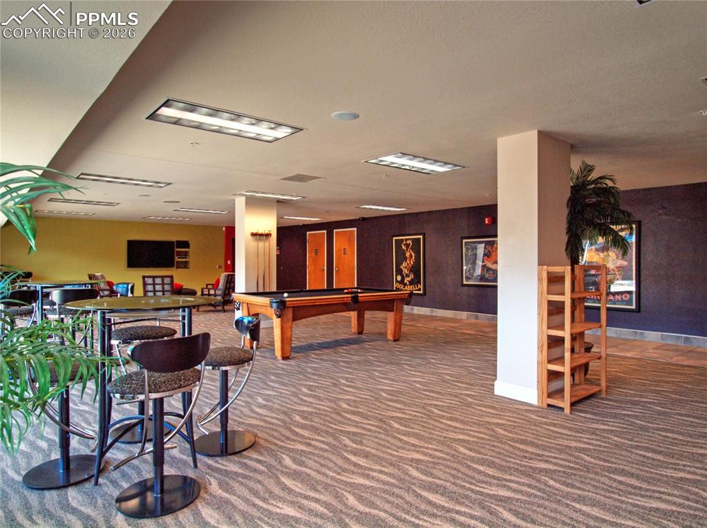 Image 20 of 20: Playroom featuring billiards table