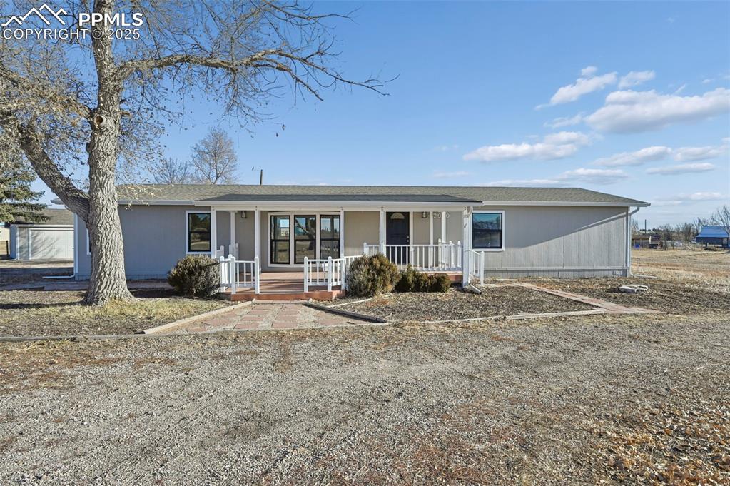 Caption: Front of Structure