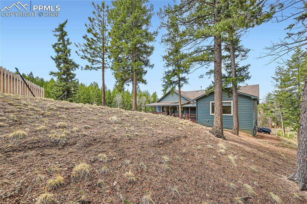 Image 29 of 37: View from back of home