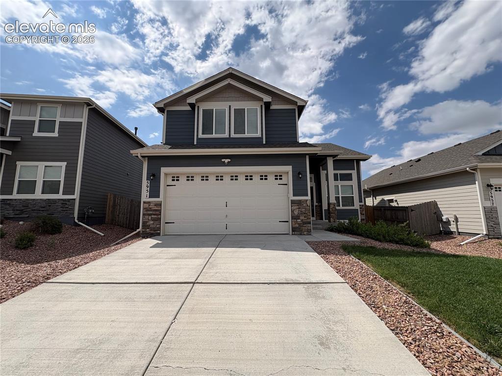 Image 2 of 46: Charming curb appeal in Lorson Ranch East.