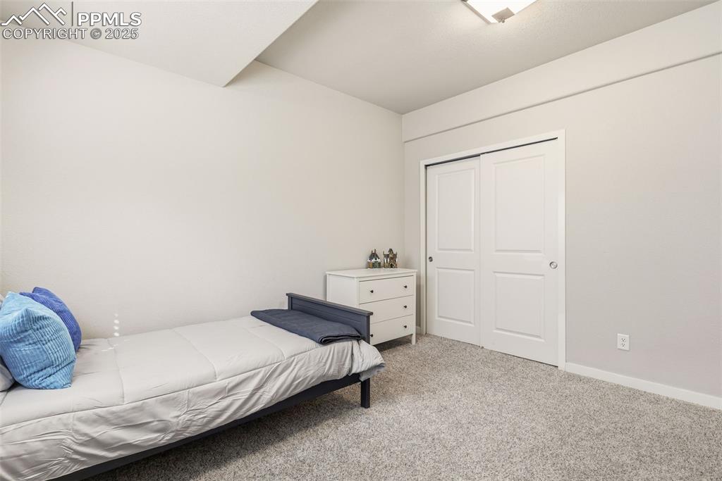 Image 28 of 34: Fourth bedroom - basement