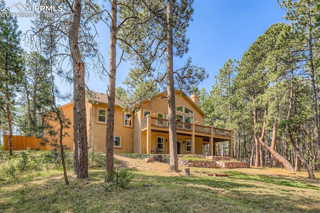 Image 36 of 49: Rear view of house 