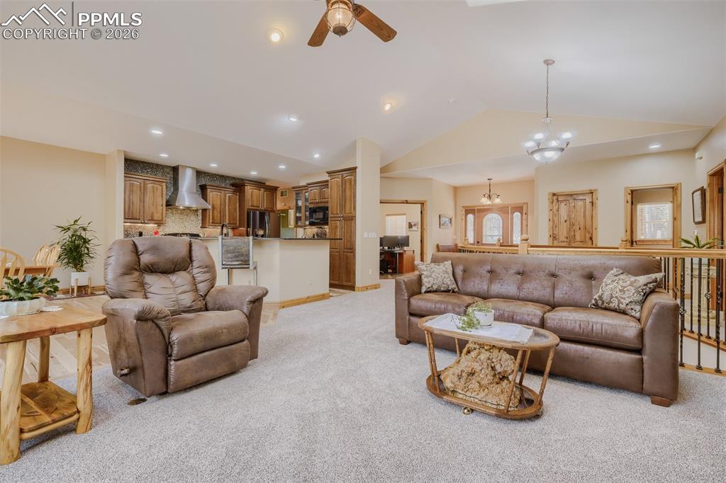 Image 6 of 49: Wonderful open main level floor plan is perfect for entertaining 